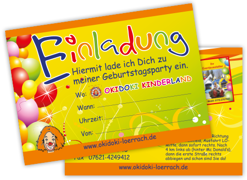 kindergeburtstag einladung loerrach neu 2016